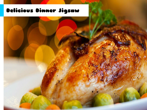 Delicious Dinner Jigsaw online game