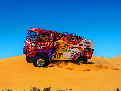 Desert Rally Puzzle online game