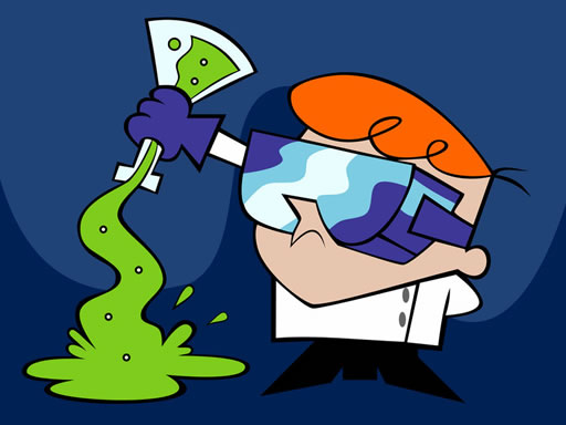 Dexters Laboratory Match 3 online Puzzle game