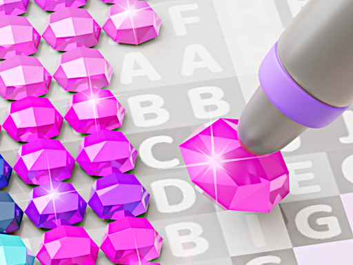 Diamond Colors Art online Puzzle game