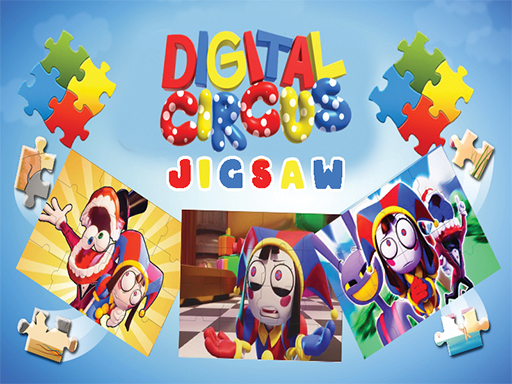 Digital Circus JigSaw online Puzzle game