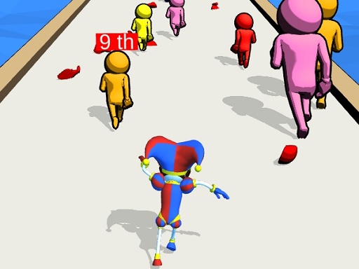 Digital Circus Run And Shoot online Action game