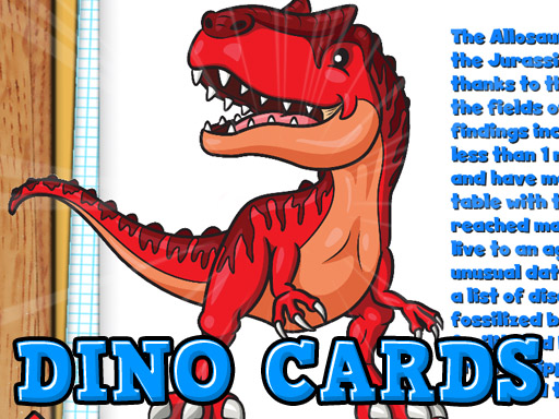 Dino Cards online Clicker game