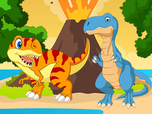 Dino Jigsaw online Puzzle game