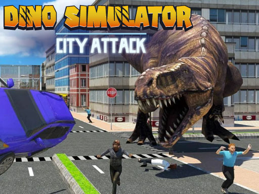 Dino Simulator City Attack online Action game