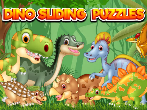 Dino Sliding Puzzles online game
