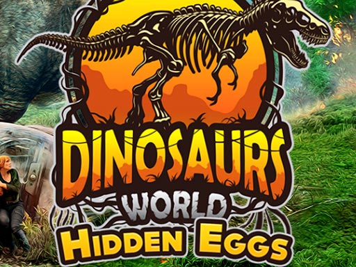 DINOSAURS WORLD HIDDEN EGGS online Puzzle game