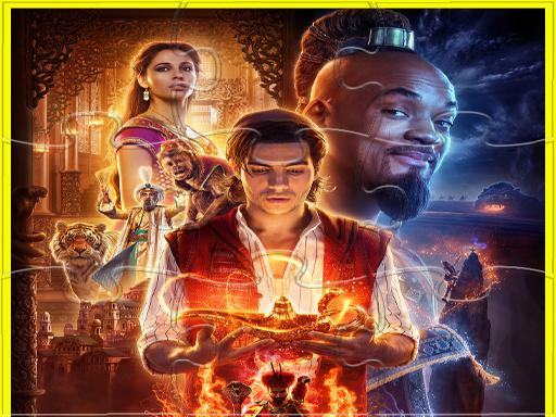 Disney Aladdin Match3 Puzzle online Puzzle game