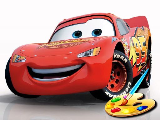Disney Cars Coloring Book online Hypercasual game