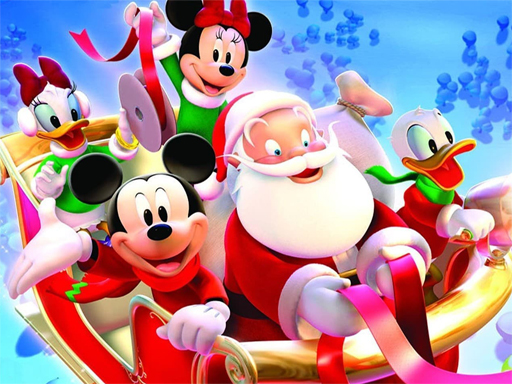 Disney Christmas Jigsaw Puzzle online game