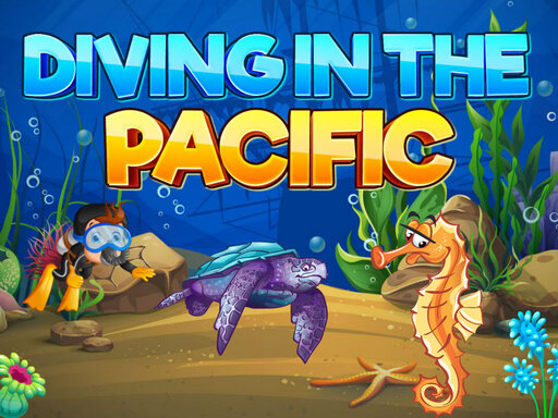 Diving In The Pacific online Puzzle game