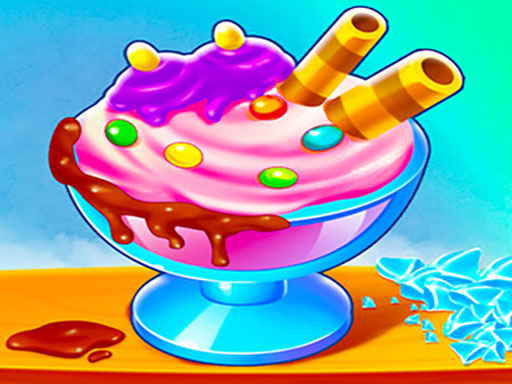 DIY Ice Cream Roll Cone online Hypercasual game