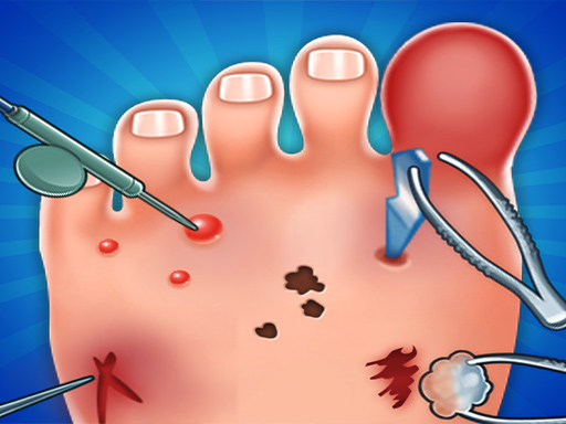 Doctor Foot Kids online Girls game