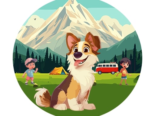 Dog Hide N Seek online Adventure game