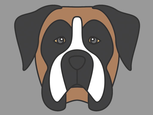 Doggy Face Coloring online game