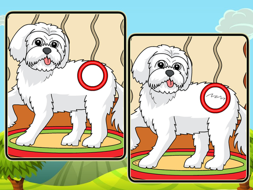 Dogs Spot The Differences 2 online game