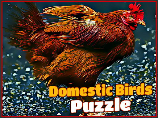 Domestic Birds Puzzle online game