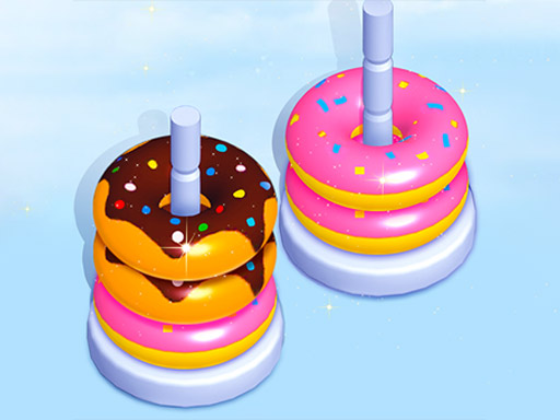 Donut Sort Fun online Boys game