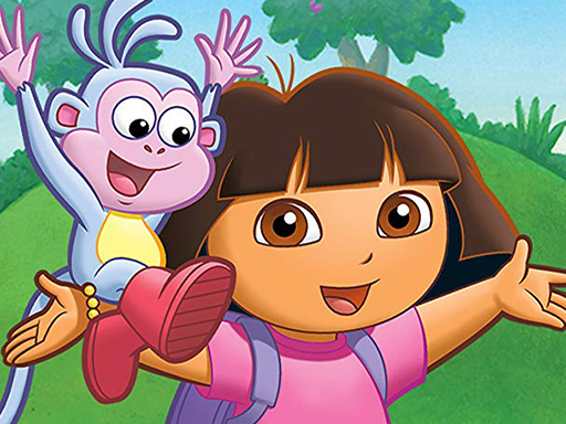 Dora Candy Land online Puzzle game