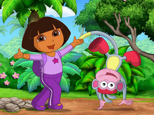 Dora - Find Seven Differences online game