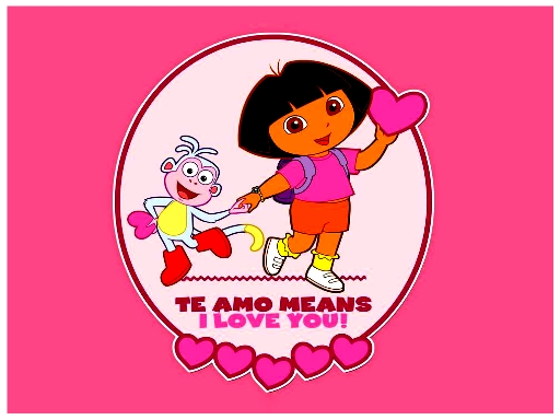 Dora Hidden Harts online Girls game