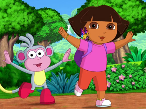 Dora The Explorer Coloring online game