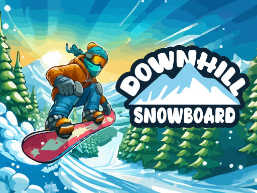 Downhill Snowboard online Sports game
