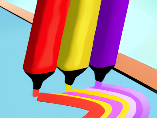 Draw Brush Running online game