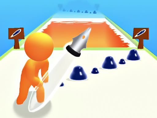 Draw Pen Rush online Arcade game