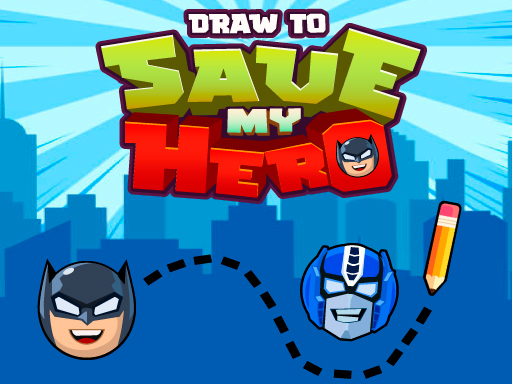 Draw to Save my Hero online Clicker game