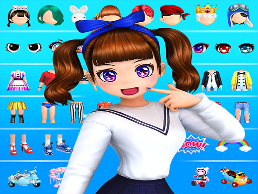 Dress up-3D beauty girls online Girls game