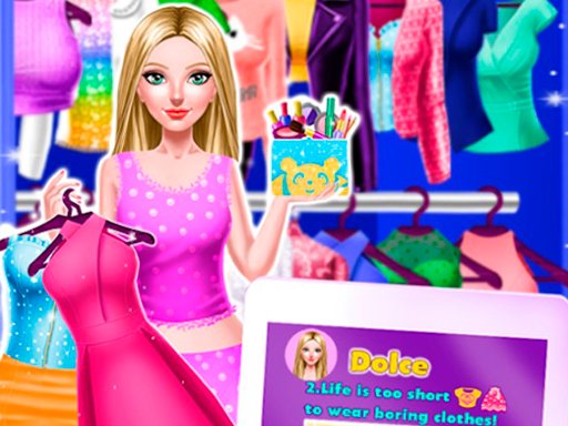 Dress up Barbie online Baby Hazel game