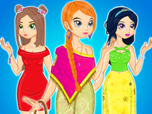 Dress Up The Girl online Girls game
