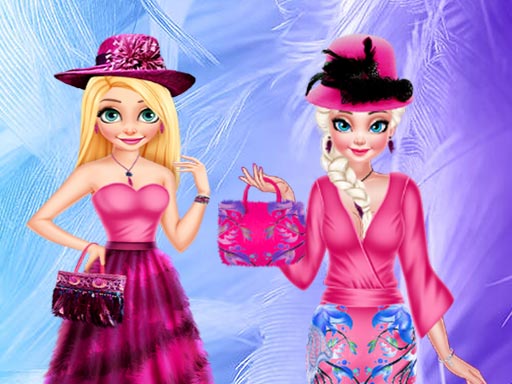 DRESSUP BFF FEATHER FESTIVAL FASHION  online Girls game