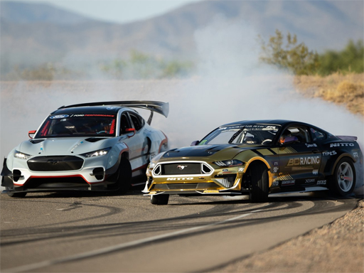 Drifting Mustang Car Puzzle online game