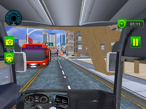 Driving Service Passenger Bus Transport online Racing game