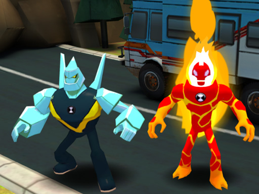 Drone Destruction - Ben 10 online Shooting game