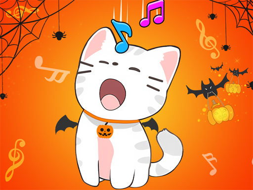 Duet Cats Halloween Cat Music online game