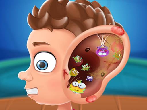 Ear doctor polyclinic - fun and free Hospital game online Hypercasual game