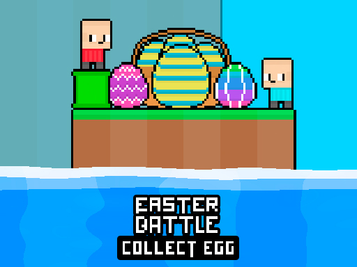 Easter Battle Collect Egg online Arcade game