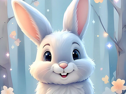 Easter Bunny Coloring Book online game