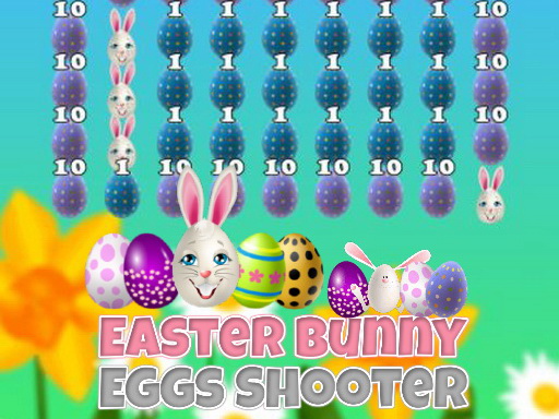 Easter Bunny Eggs Shooter online Hypercasual game