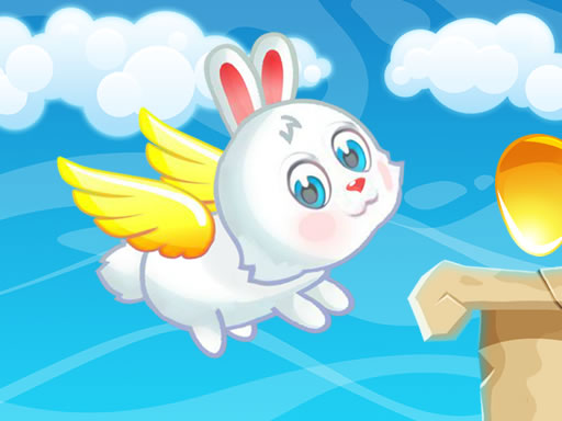 Easter Bunny Flying online Puzzle game