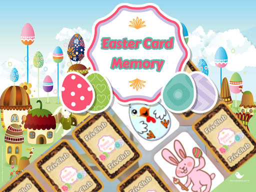 Easter Card Memory Deluxe online Puzzle game