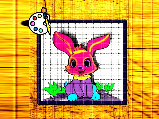 Easter Eggstravaganza Coloring online Girls game