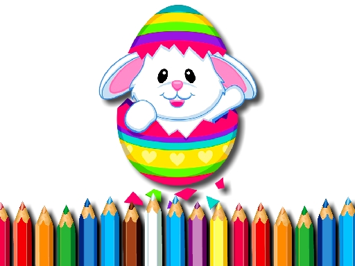 Easter Fun Coloring Book online Girls game