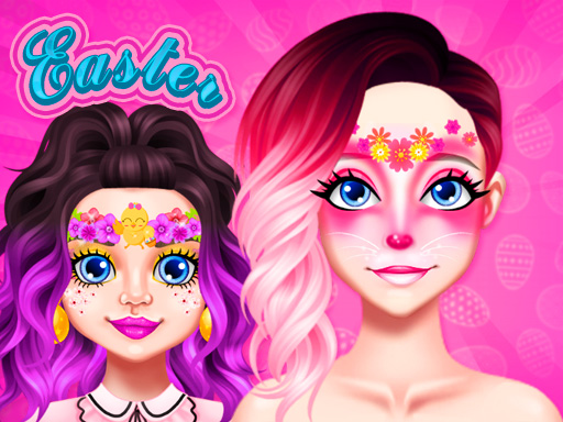Easter Funny Makeup online Girls game