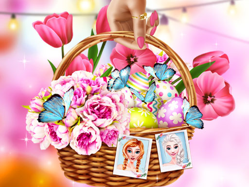 Easter Glamping Trip online Girls game