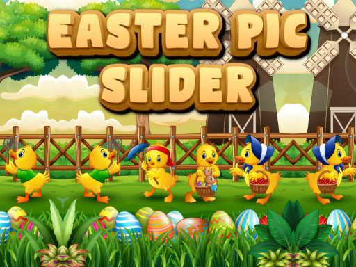 Easter Pic Slider online Puzzle game