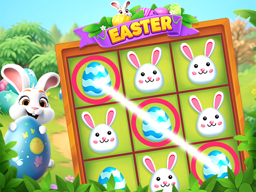 Easter  Tic Tac Toe online Puzzle game